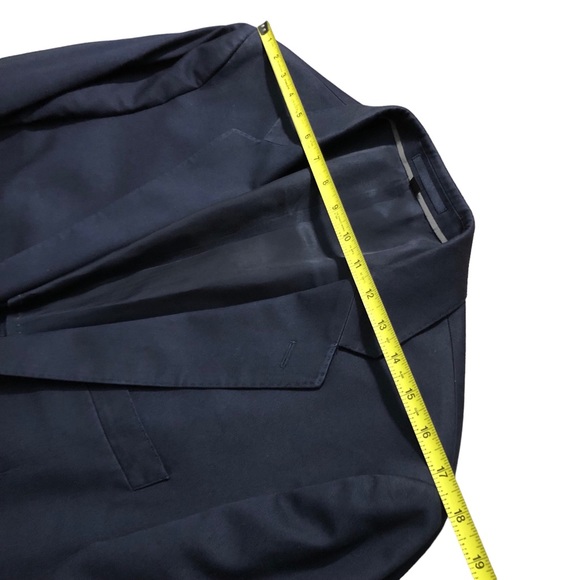 j crew ludlow 40r slim blazer jacket dark blue wool duca visconti di modrone - Picture 11 of 11